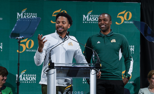 two men wearing Mason gear
