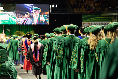 Commencement procession