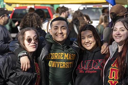 Tailgating at Mason Homecoming 2023