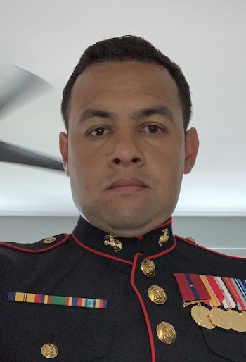 Abi Estrada, Marine veteran